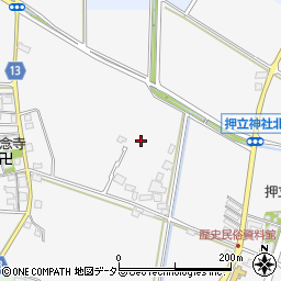 滋賀県東近江市北菩提寺町周辺の地図