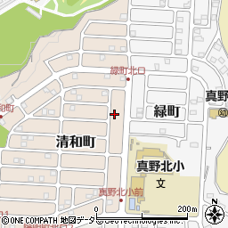 滋賀県大津市清和町19-8周辺の地図