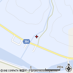 京都府京都市右京区京北下宇津町（中街内）周辺の地図