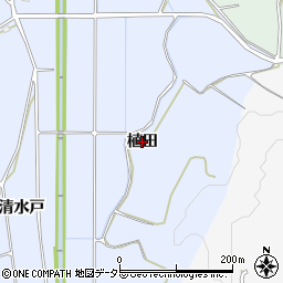 愛知県豊田市乙部町（植田）周辺の地図
