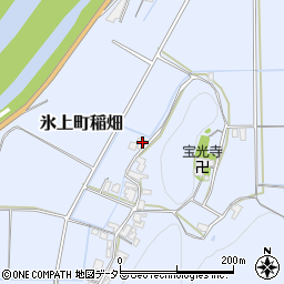 兵庫県丹波市氷上町稲畑319周辺の地図