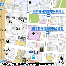 日本特殊陶業市民会館（名古屋市民会館）周辺の地図
