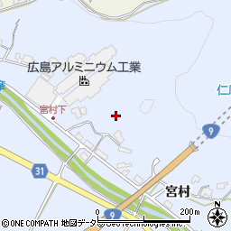 島根県大田市仁摩町大国宮村266周辺の地図