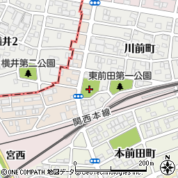 白山社周辺の地図