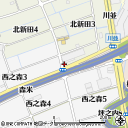 株式会社エディオン　名古屋西商品センター周辺の地図