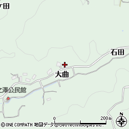 愛知県豊田市塩ノ沢町大曲14周辺の地図