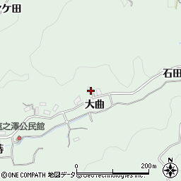 愛知県豊田市塩ノ沢町大曲19周辺の地図