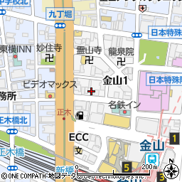 富士電子工業株式会社　名古屋営業所周辺の地図