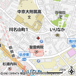 愛知県名古屋市昭和区川名山町126周辺の地図