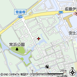 滋賀県近江八幡市安土町常楽寺1960-2周辺の地図