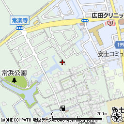 滋賀県近江八幡市安土町常楽寺712-2周辺の地図
