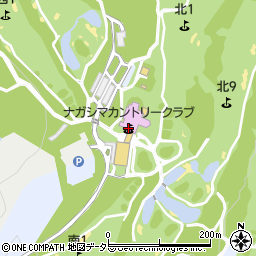 ナガシマカントリークラブ周辺の地図