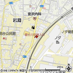 芦沢米店周辺の地図