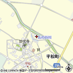 滋賀県東近江市平松町1207周辺の地図