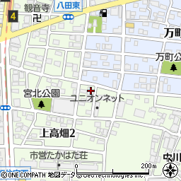 ジロー名古屋営業所周辺の地図