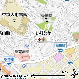 愛知県名古屋市昭和区川名山町107周辺の地図