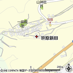 静岡県三島市笹原新田周辺の地図