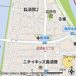 ルミナス長須賀周辺の地図