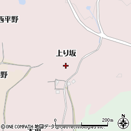 愛知県豊田市東広瀬町上り坂周辺の地図