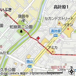 中京ジムナスティッククラブ周辺の地図