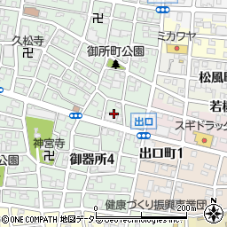 愛知県名古屋市昭和区御器所3丁目28周辺の地図