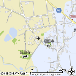 兵庫県丹波市春日町棚原42周辺の地図