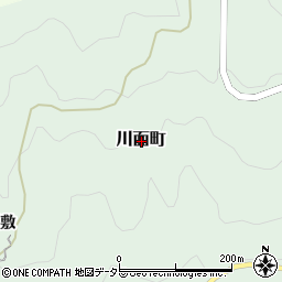 愛知県豊田市川面町周辺の地図