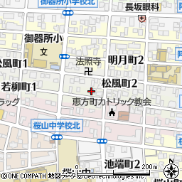 株式会社西田葬儀社周辺の地図