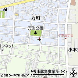 愛知県名古屋市中川区万町1701周辺の地図