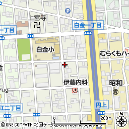 伊藤日進堂　営業部周辺の地図