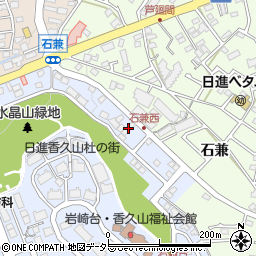 ヒルサイド香久山Ｂ周辺の地図