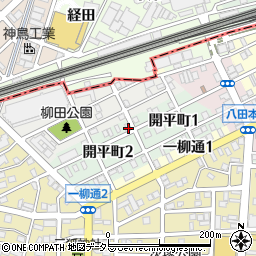 愛知県名古屋市中川区開平町2丁目67周辺の地図