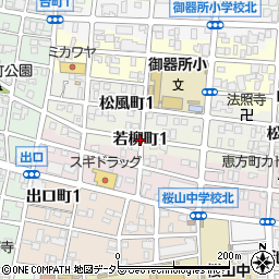 〒466-0036 愛知県名古屋市昭和区若柳町の地図