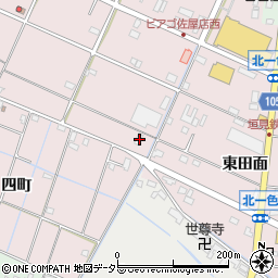 愛知県愛西市北一色町昭和429周辺の地図