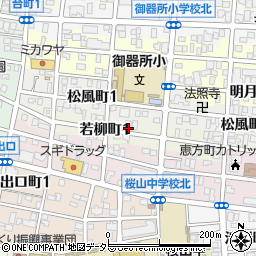 TsuGu駐車場周辺の地図