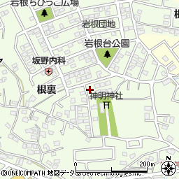 愛知県日進市岩崎町岩根228周辺の地図