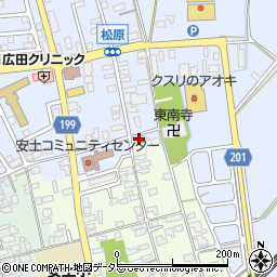 日本基督教団安土教会周辺の地図