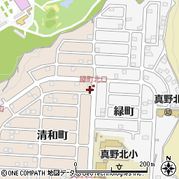 滋賀県大津市清和町24-1周辺の地図
