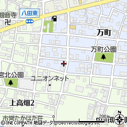 愛知県名古屋市中川区万町2701-2周辺の地図