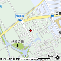 滋賀県近江八幡市安土町常楽寺1980-6周辺の地図