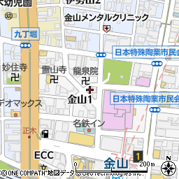 マルコ株式会社　名古屋金山店周辺の地図