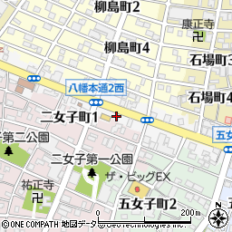 ベストフレンドショップロクタンアオキ中川店周辺の地図