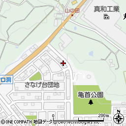 愛知県豊田市亀首町八ツ口洞590周辺の地図