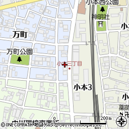 愛知県名古屋市中川区万町405周辺の地図