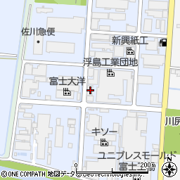 梅沢鋳工株式会社　機械工場周辺の地図