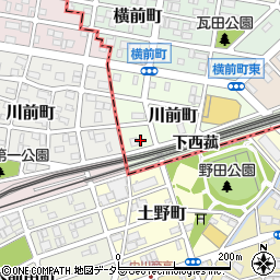 愛知県名古屋市中村区川前町566周辺の地図