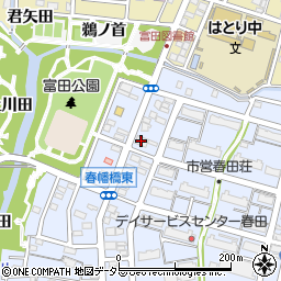 名城館周辺の地図