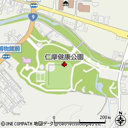 仁摩健康公園周辺の地図