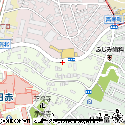 名鉄協商妙見町駐車場周辺の地図