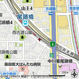 愛知県名古屋市中川区八熊町周辺の地図